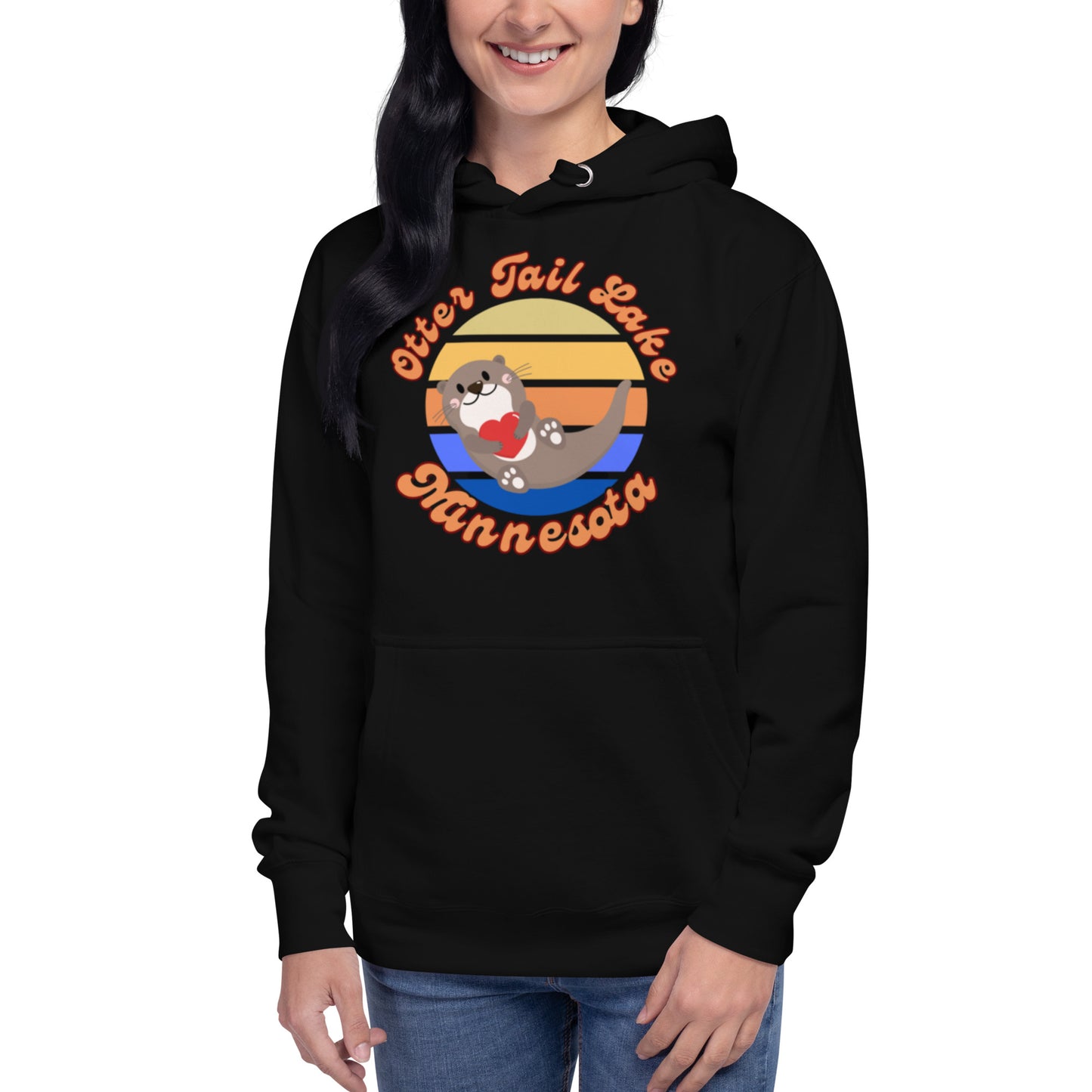 Otter tail Unisex Hoodie