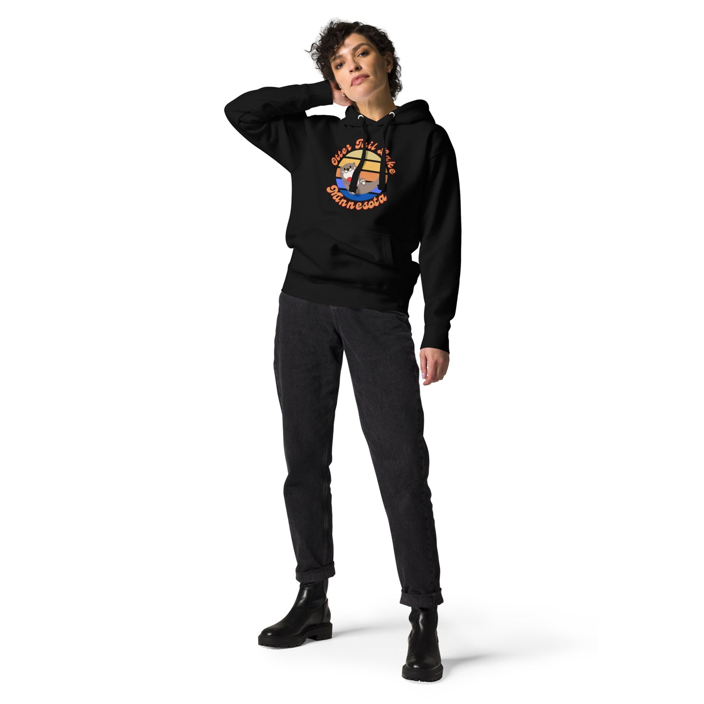 Otter tail Unisex Hoodie