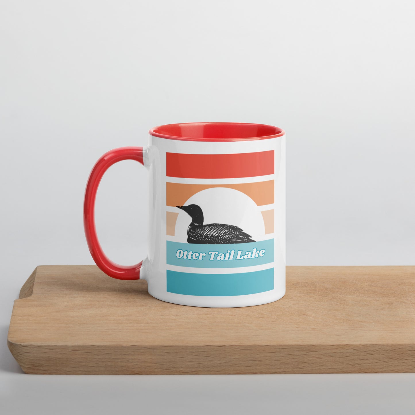 Otter Tail Mug with Color Inside